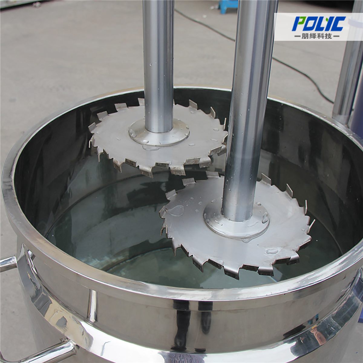 Serrated Cowles dispersing disc for PDM Single-Shaft High Speed Disperser