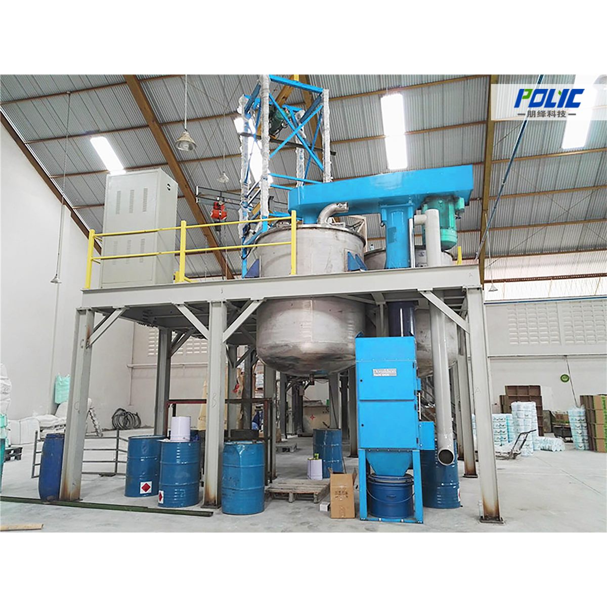 Hydraulic Station for PSD Platform / Mezzanine High Speed Disperser